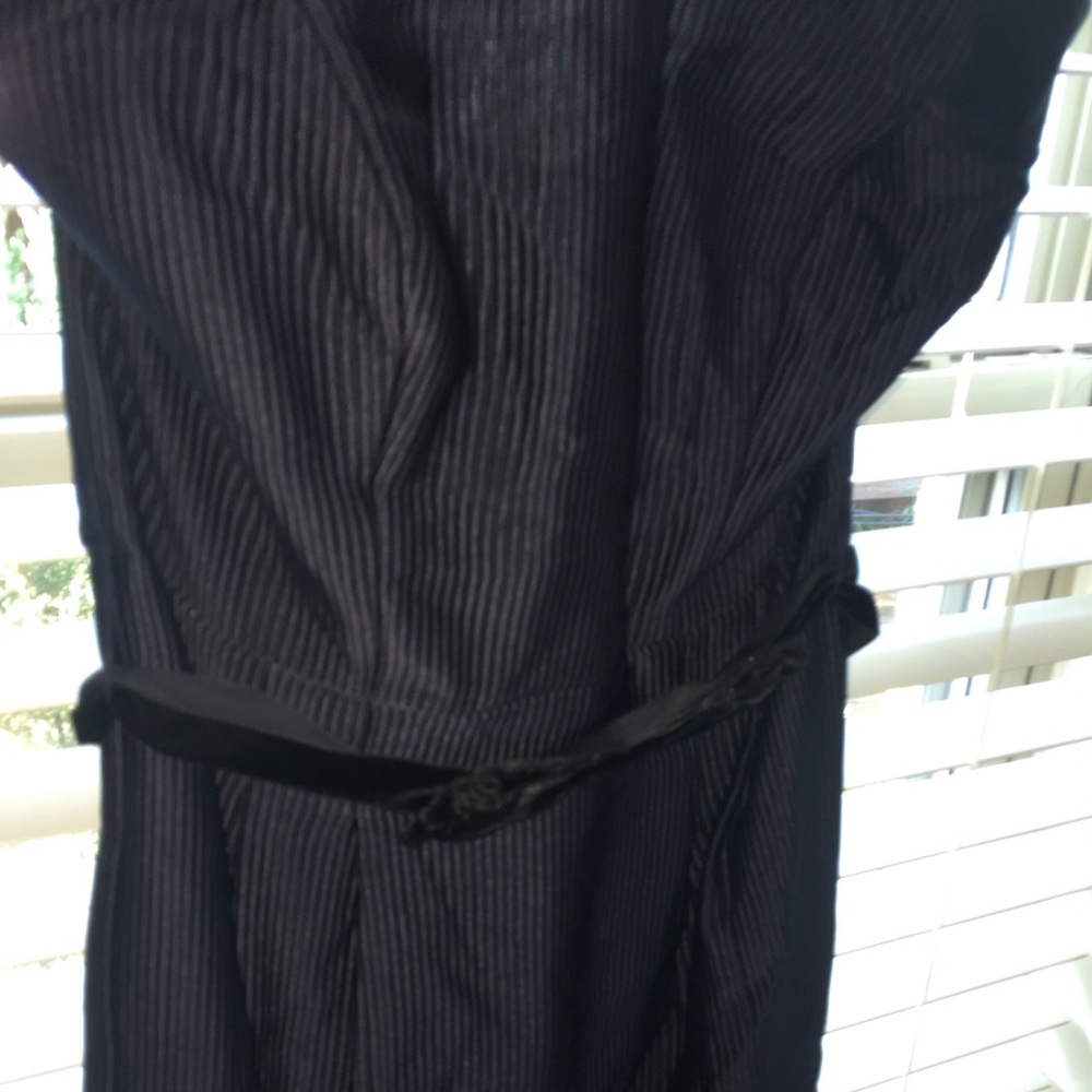 Black after 5 strapless mini dress